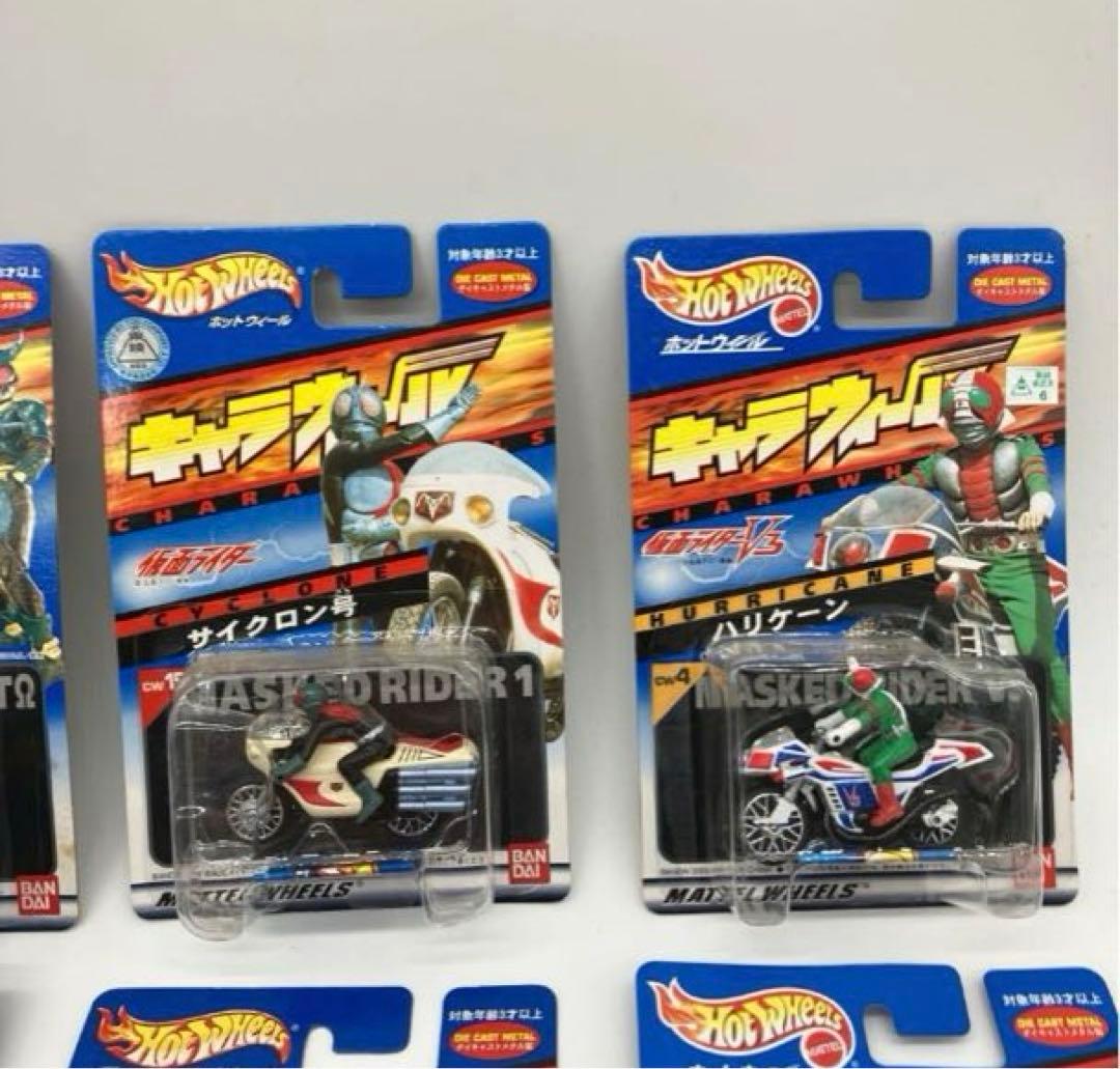 Masked Rider シリーズ　キャラウィール　ホットウィール　仮面ライダー
