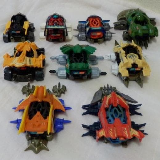 ★動作品・絶版❤️クラッシュギア★９種類セット★完成品★９台