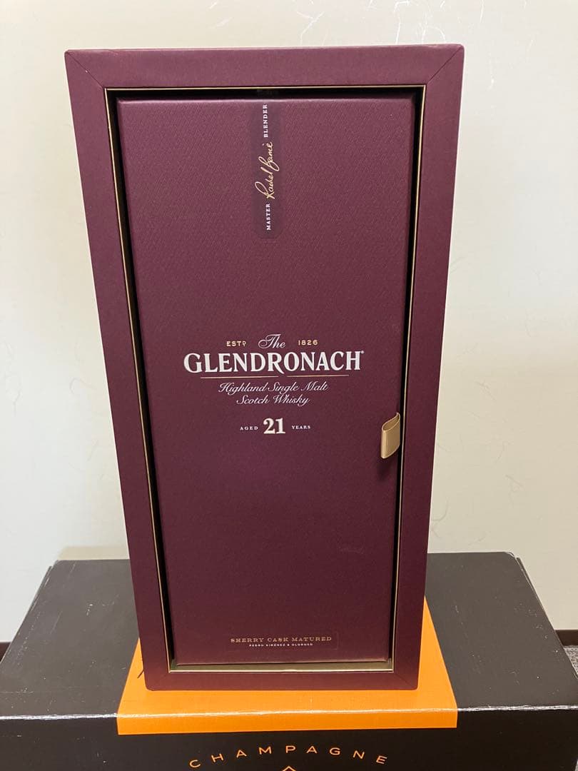 回転化粧箱グレンドロナックGLENDRONACH 21年 シェリーカスク