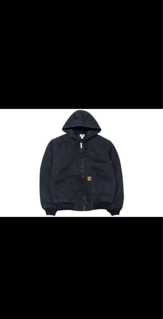 黒 フード付きジャケット