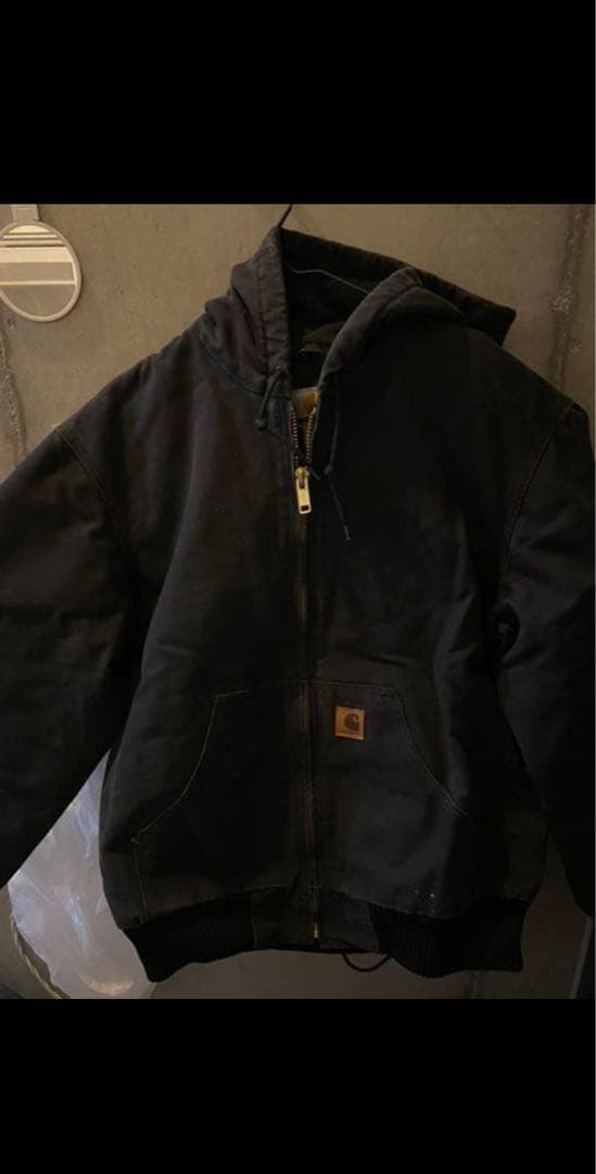 黒 フード付きジャケット