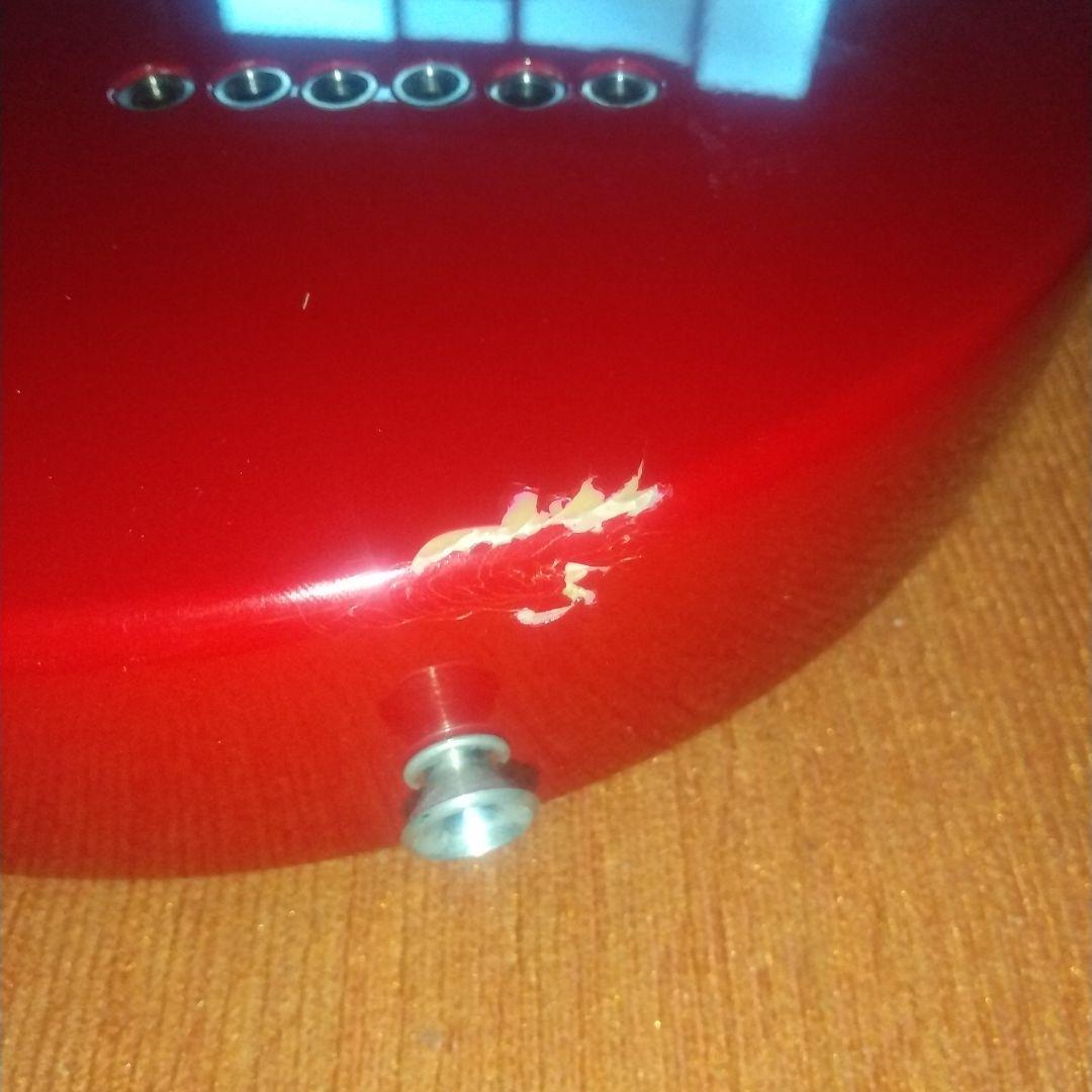 ぱんち様用　フェルナンデス エレキギター ZO-3 象さん 赤 ※専用ケース付