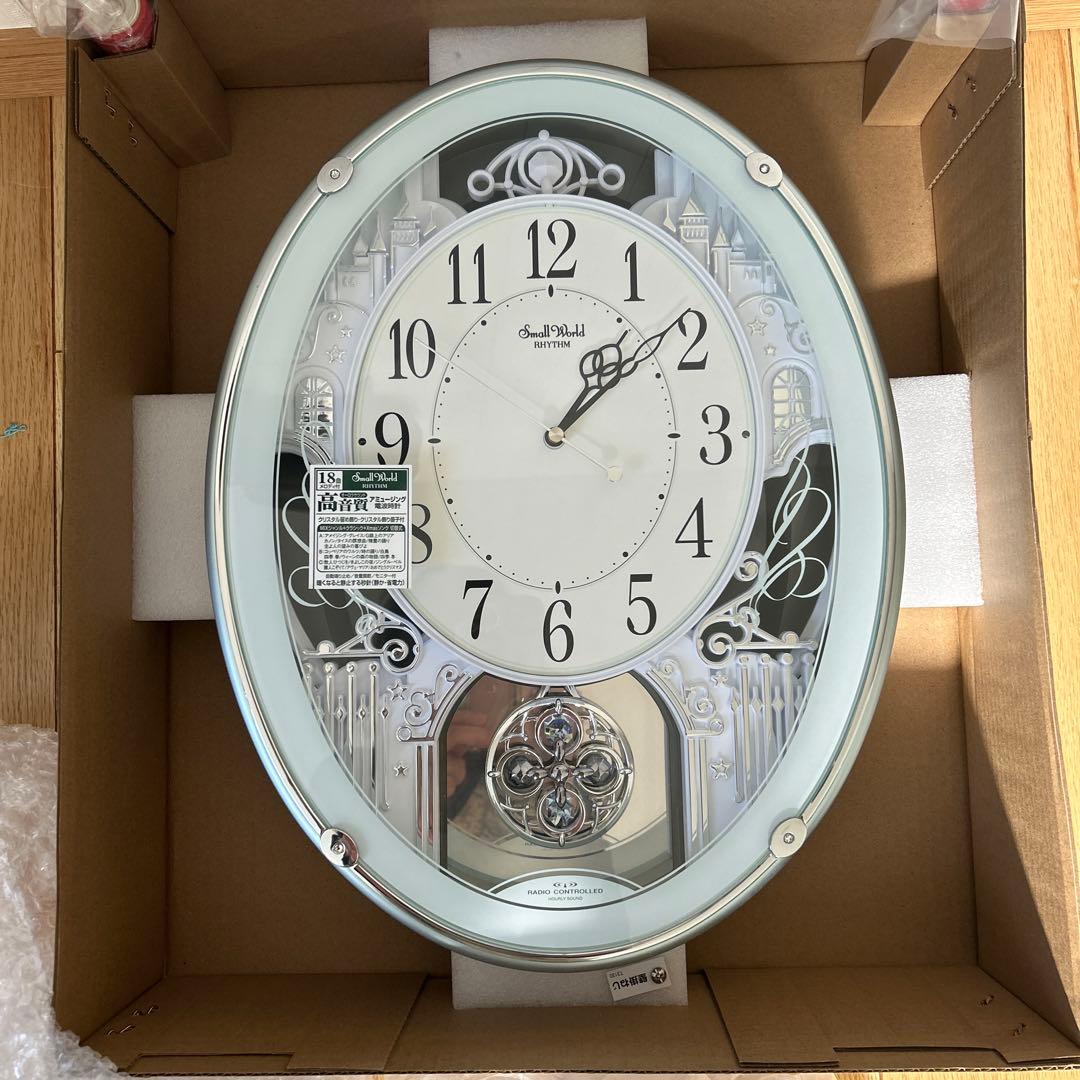 リズム時計 掛け時計 【スモールワールド】