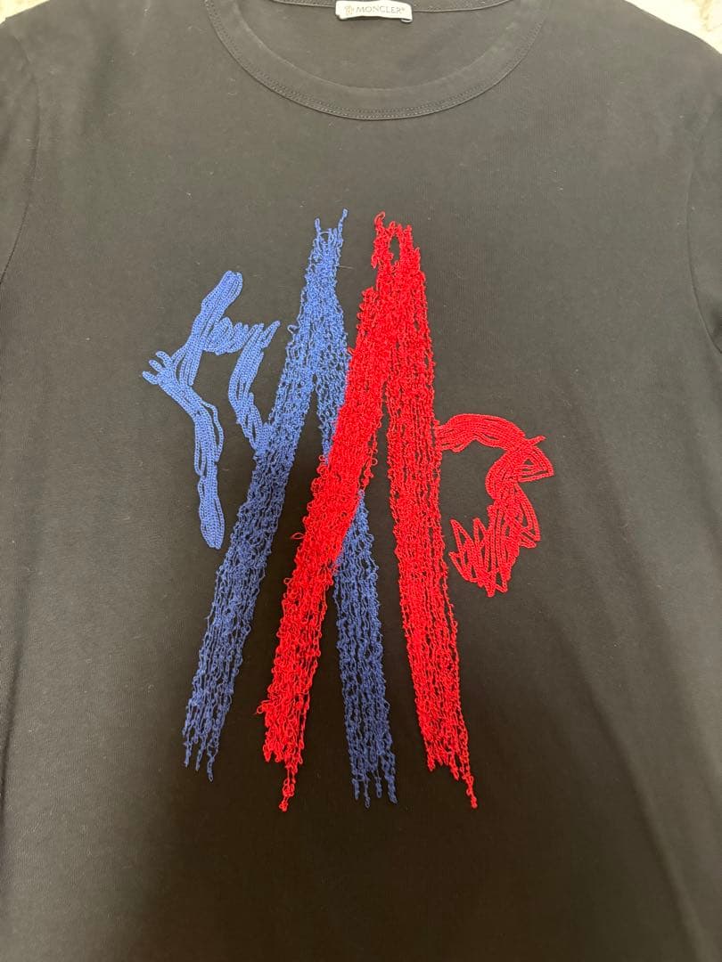 モンクレール　Tシャツ ブラック　S