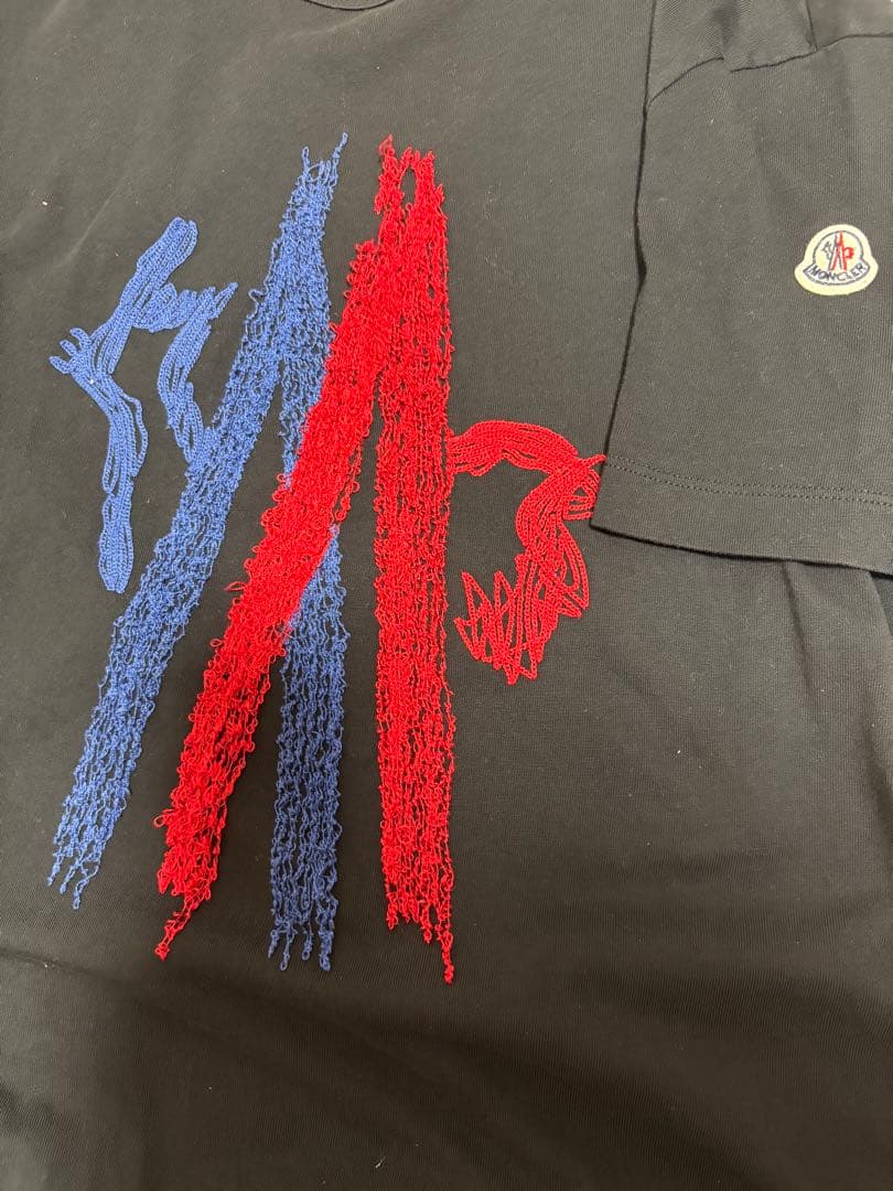 モンクレール　Tシャツ ブラック　S