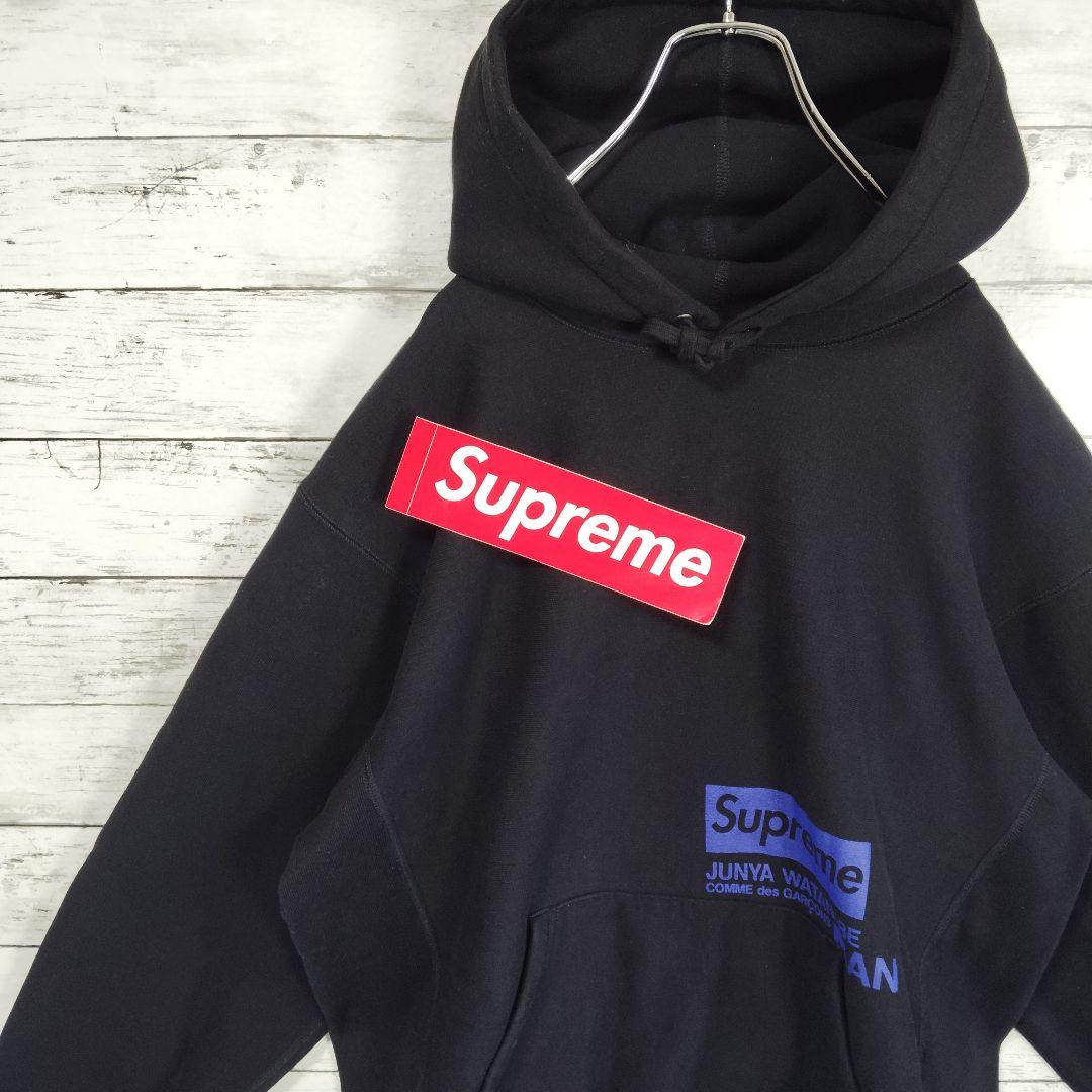 【希少コラボ】シュプリーム×ジュンヤワタナベコムデギャルソンマン　パーカー　M