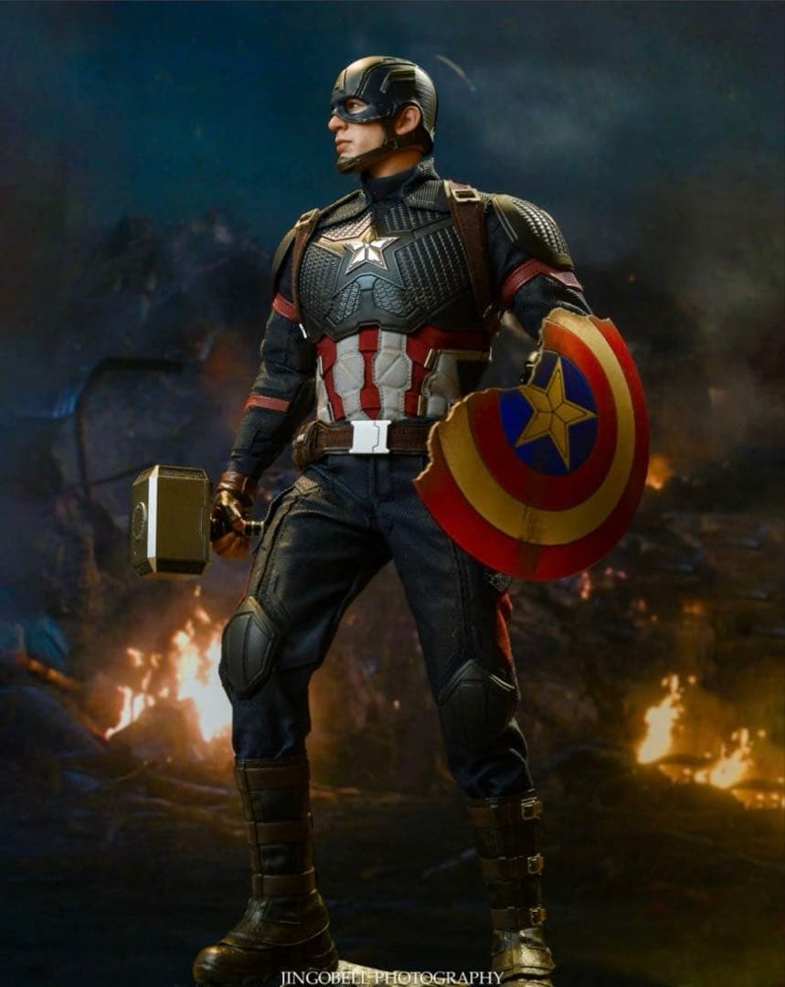 キャプテンアメリカ　アベンジャーズ・エンドゲーム　ホットトイズ