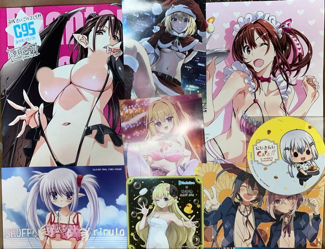 アニメグッズ キャラクターグッズ 紙雑貨 紙類 1400点以上 大量 まとめ売り