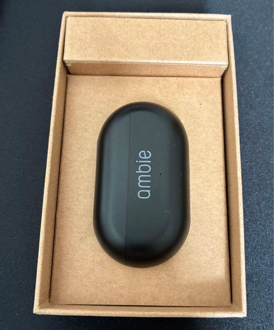 【新品未使用】ambie サウンドイヤーカフ AM-TW01/BC ブラック