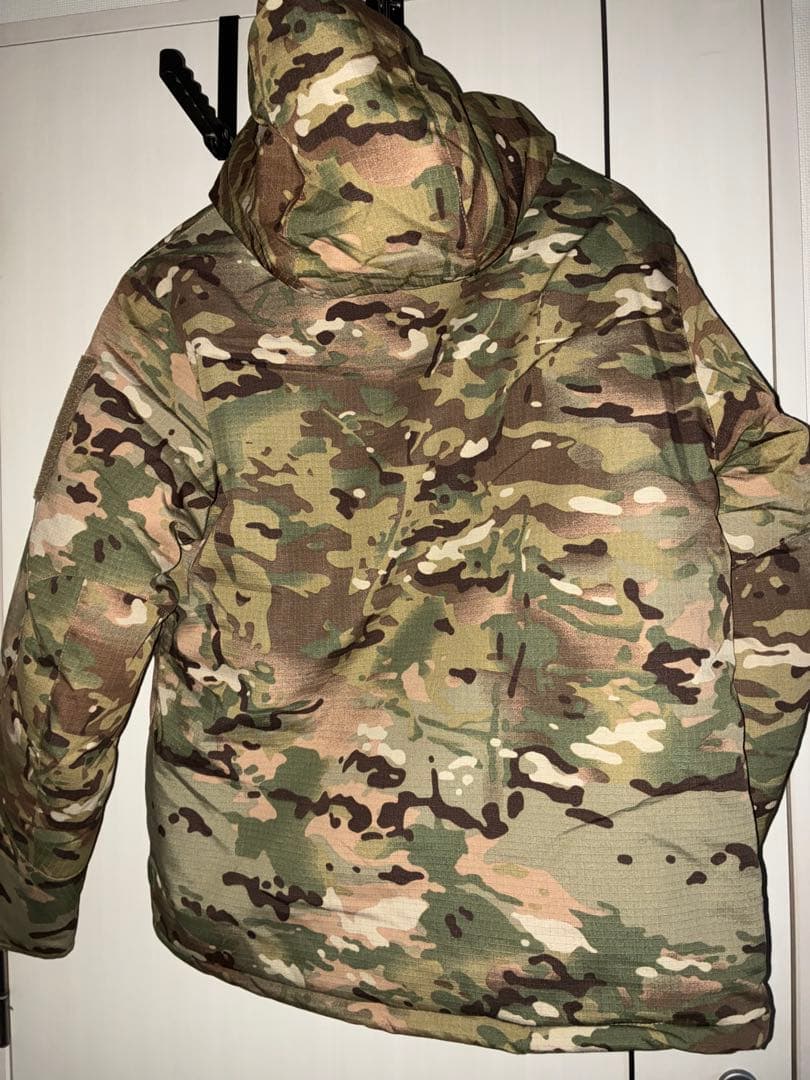未使用極暖ロシア軍北朝鮮軍仕様防寒服内綿ブラックアルミマルチカム日本稀少品