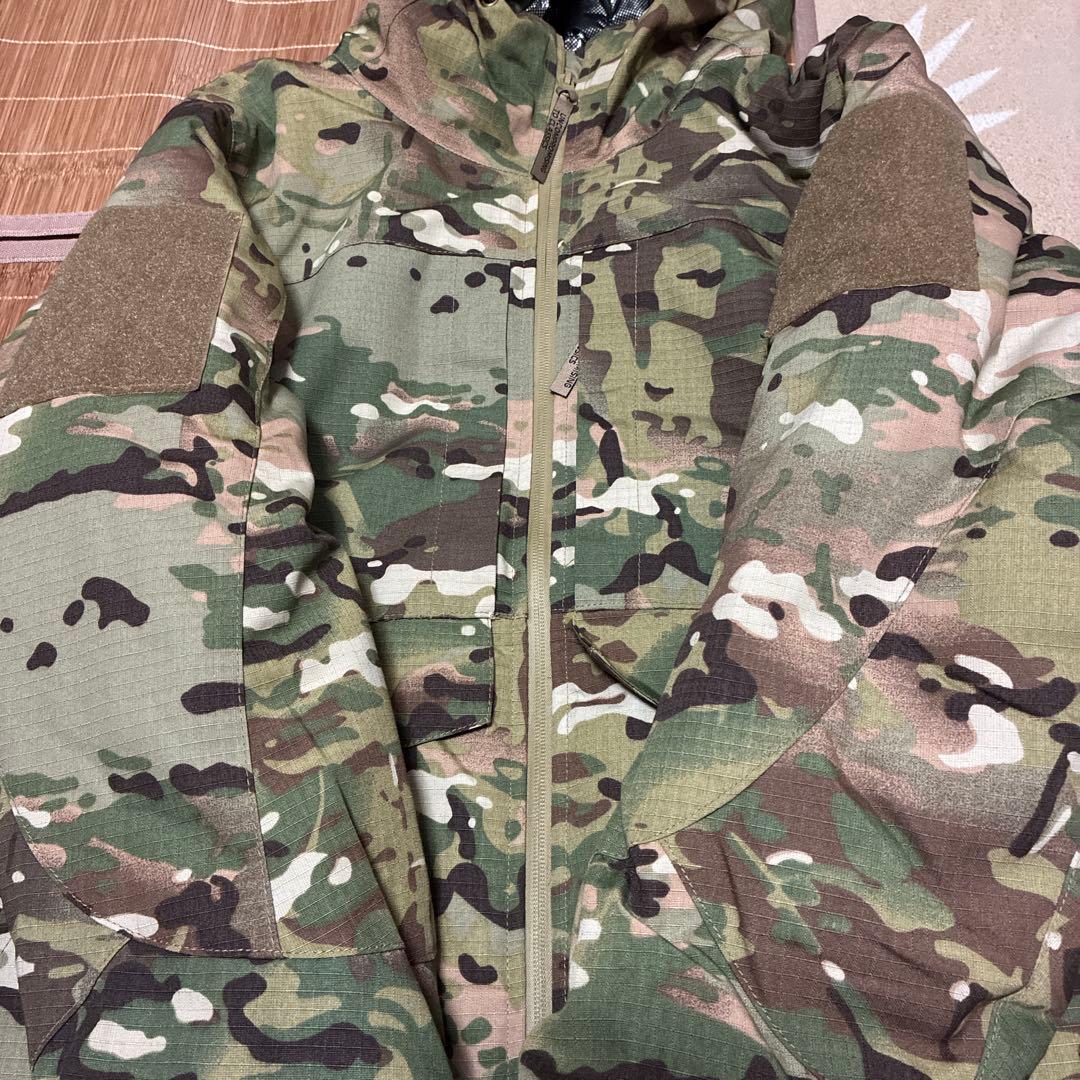 未使用極暖ロシア軍北朝鮮軍仕様防寒服内綿ブラックアルミマルチカム日本稀少品