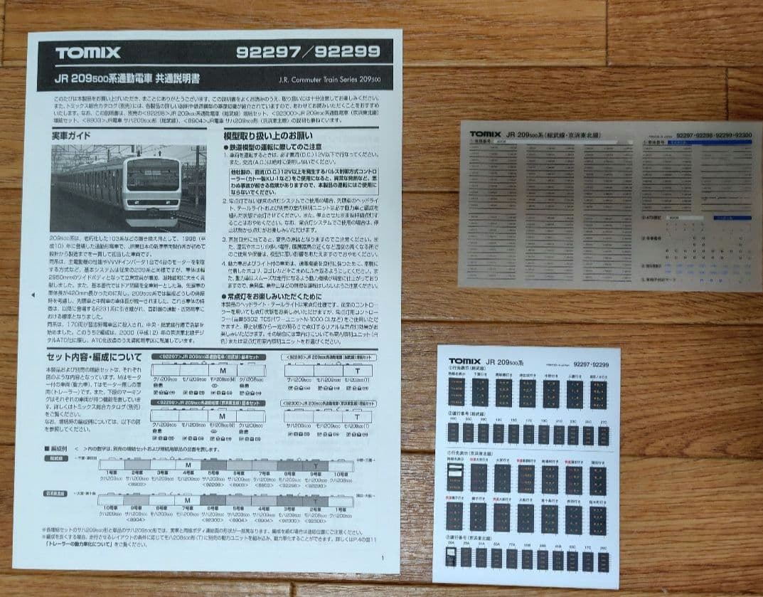 TOMIX 92299　JR209系500番台電車　京浜東北線　４両　中古品