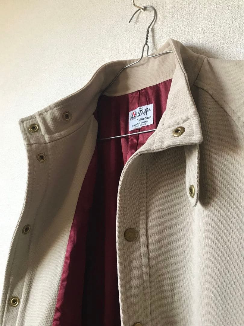 希少当時物/イタリア製DUFFER マオカラーコート ベルリンにて