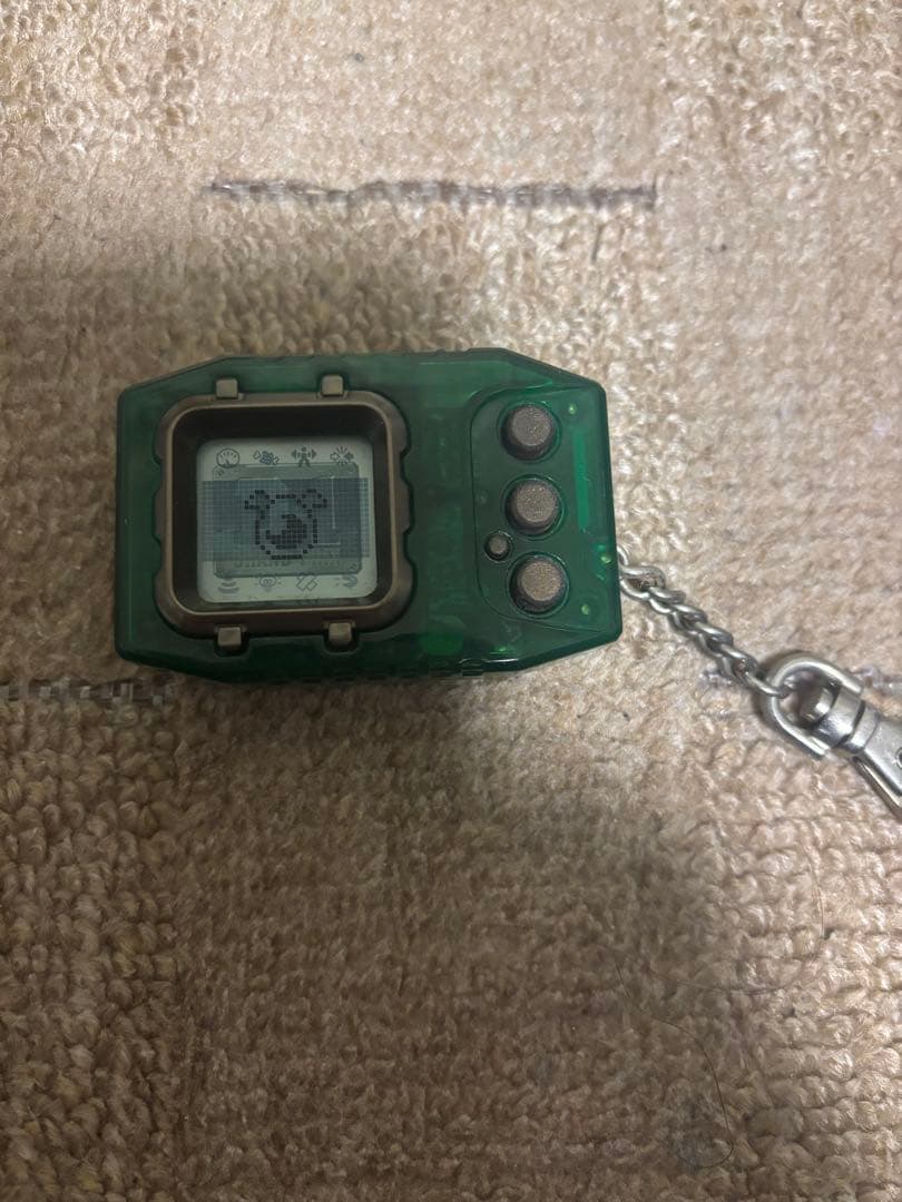 バンダイ デジモンペンデュラム D-1クリアグリーン 動作確認済