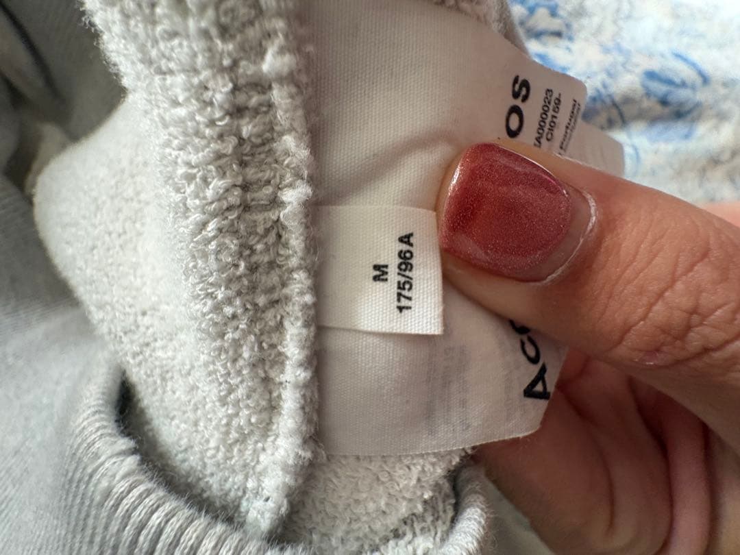 トップス ACNE STUDIOS LOGO HOODED SWEATER M