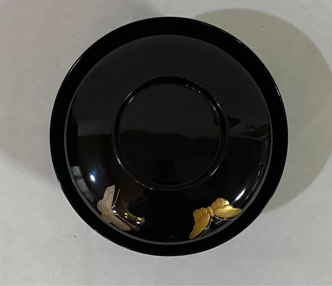 輪島塗　金蒔絵　お椀5客セット　茶道具　懐石道具