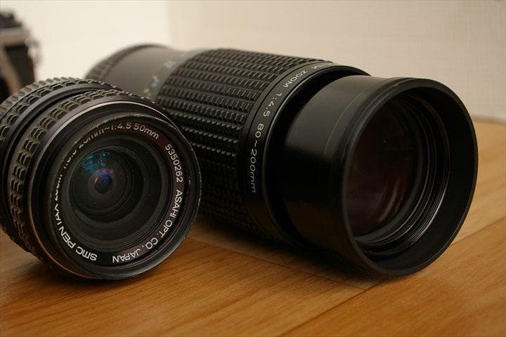 PENTAX ME ズームレンズ2本セット（28-50mm,80-200mm）