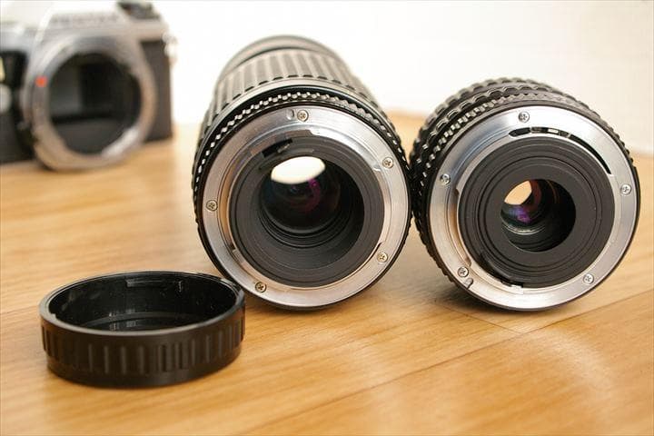 PENTAX ME ズームレンズ2本セット（28-50mm,80-200mm）