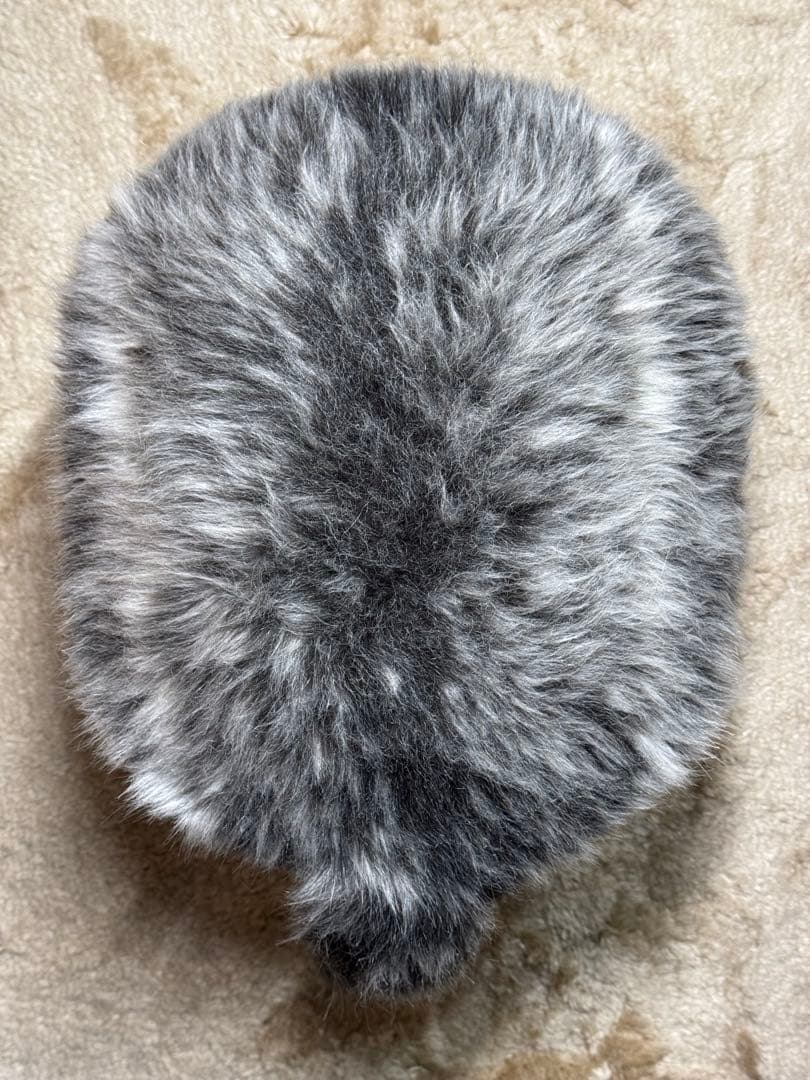 匠工芸 アニマル スツール ウルフグレー ミックス S オットマン STOOL