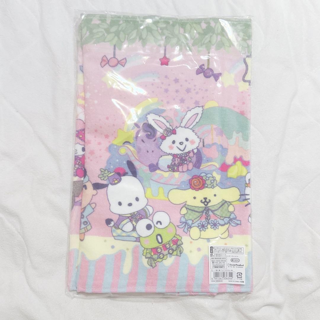 サンリオピューロランド限定 ミラギフ ミラクルギフトパレード フェイスタオル