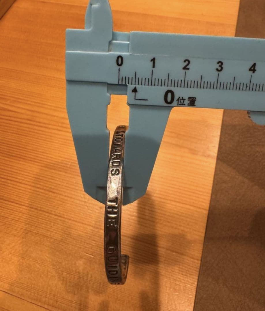 HRM 廃盤品　ハリウッドランチマーケット　シルバー　バングル　925 blue