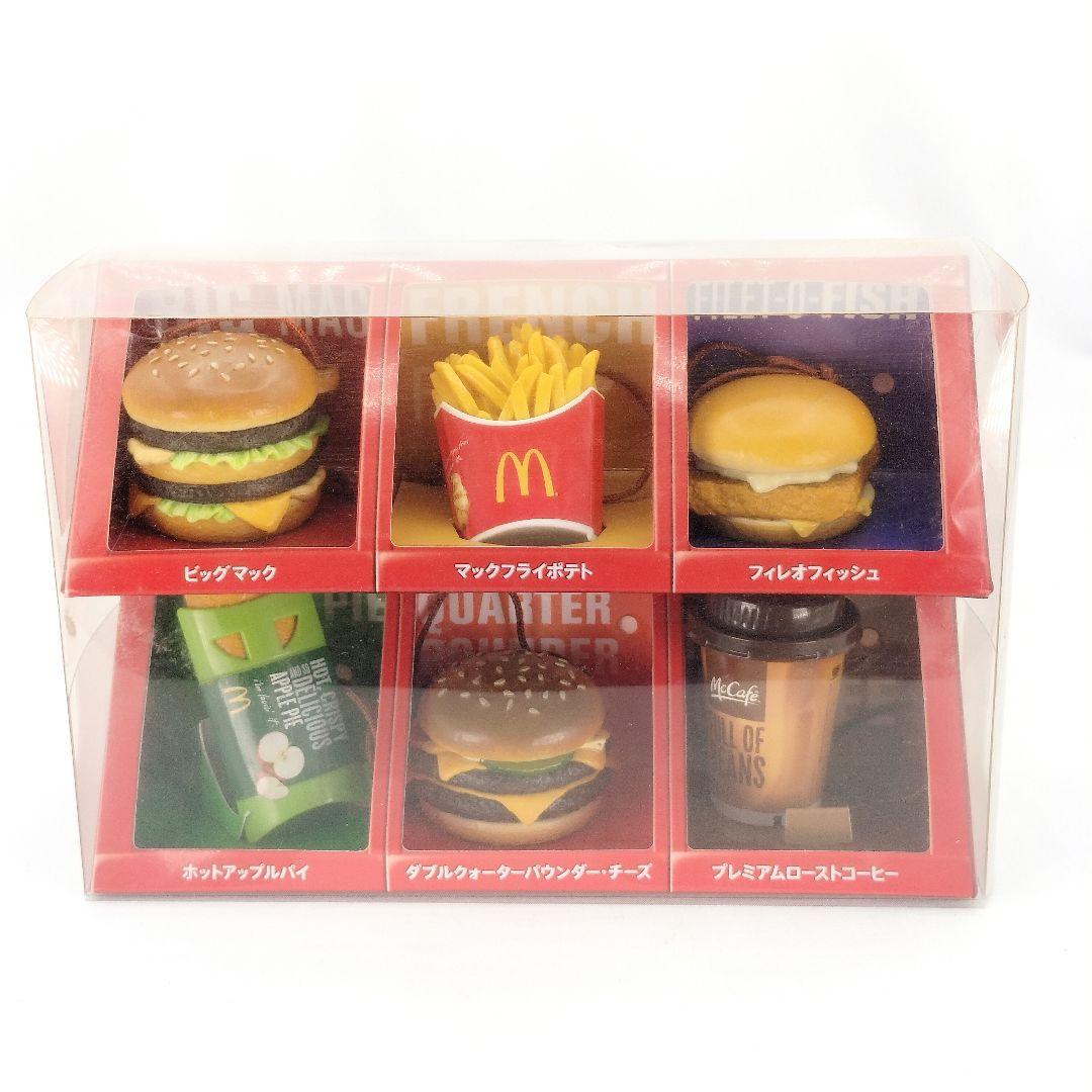 マクドナルド メニュー フィギュア ストラップ マック ハンバーガー