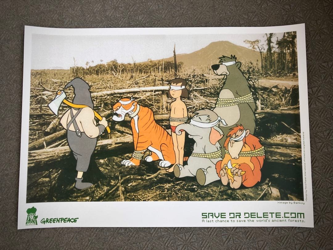 バンクシー ポスター banksy オリジナル box ホテル レア