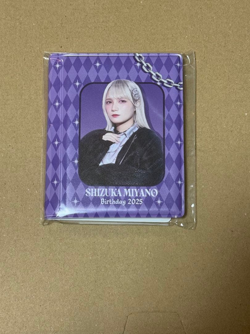CANDY TUNE 宮野静　生誕祭記念2025 Ｃ賞　チェキファイル