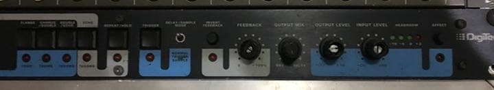 デジテックの7.6秒ディレイです。ヴィンテージ物です。かなり貴重