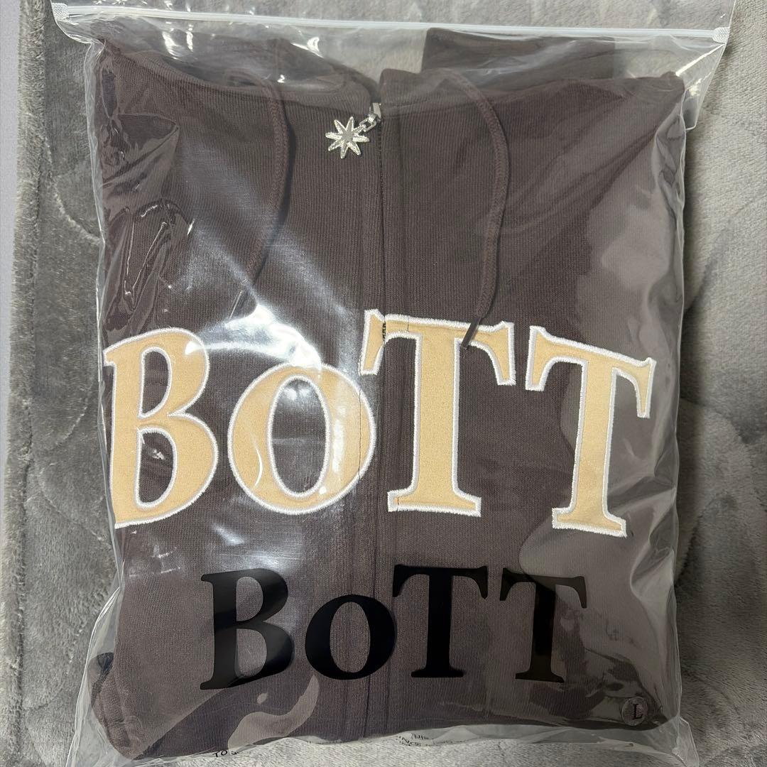 BOTT OG Logo Zip Hoodie - ブラウン L