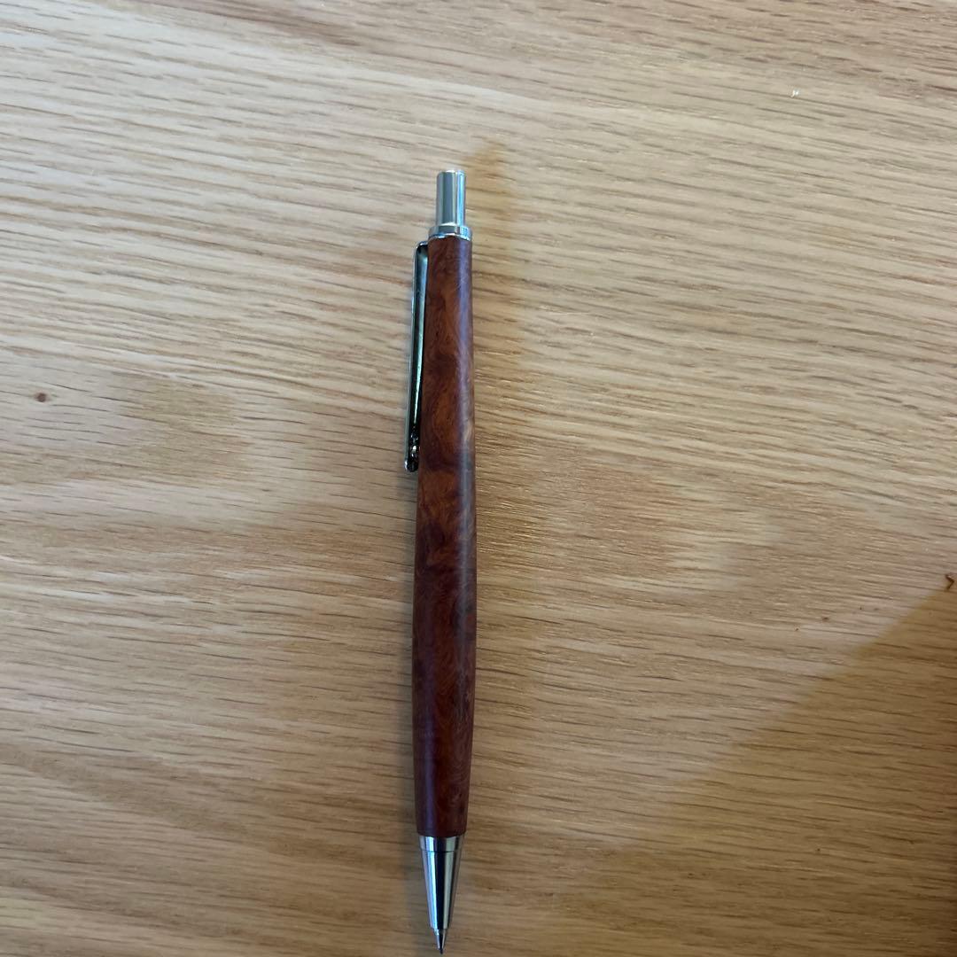 工房楔　花梨瘤杢　シャープペンシル0.7mm