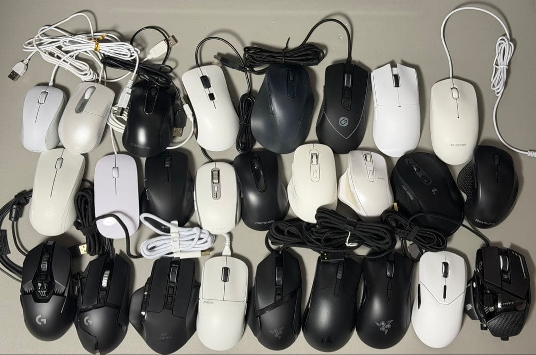 複数の有線/無線マウスセット(中古現状品)