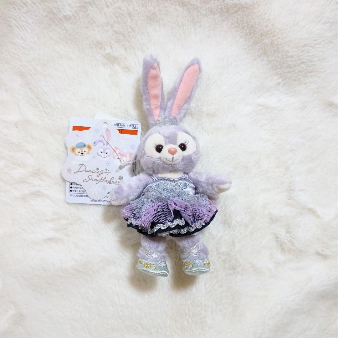 ダッフィー ダンシングスノーフレークス ぬいぐるみバッジ 3点セット