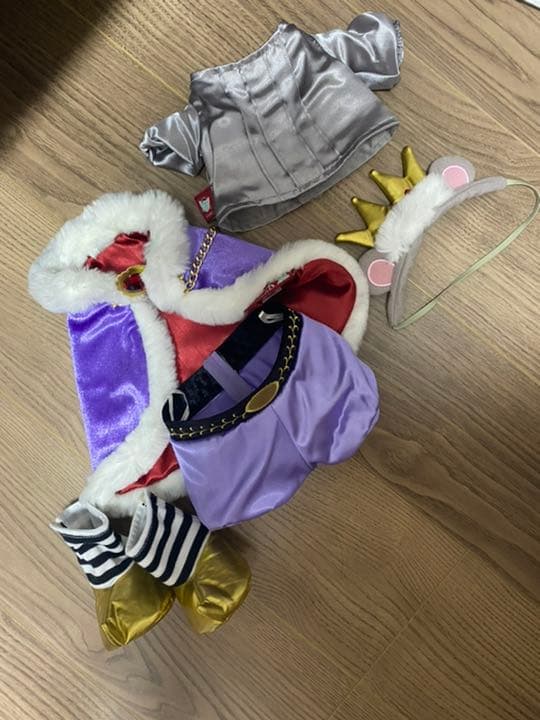 ディズニー　ジェラトーニ　コスチューム　くるみ割り人形　ぬいぐるみ