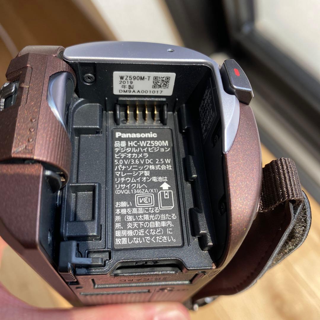 Panasonic wz590m-t ビデオカメラ 本体