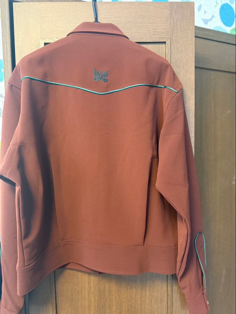 も*ー様 ニードルス　ブラウン刺繍カジュアルジャケット