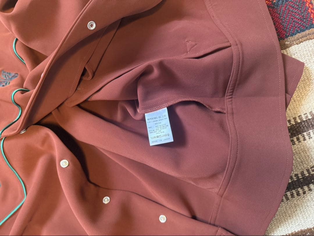 も*ー様 ニードルス　ブラウン刺繍カジュアルジャケット