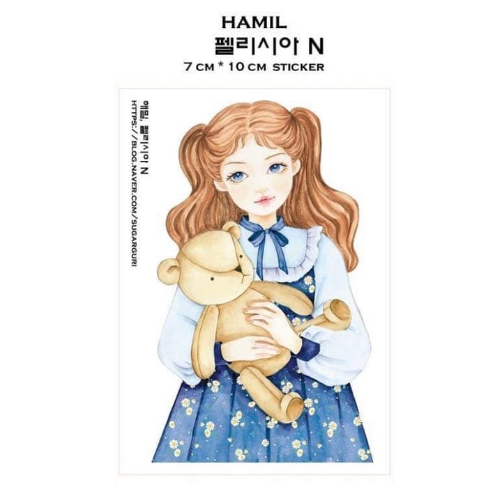No.8【送料別】hamil ハミル ステッカー 7枚セット