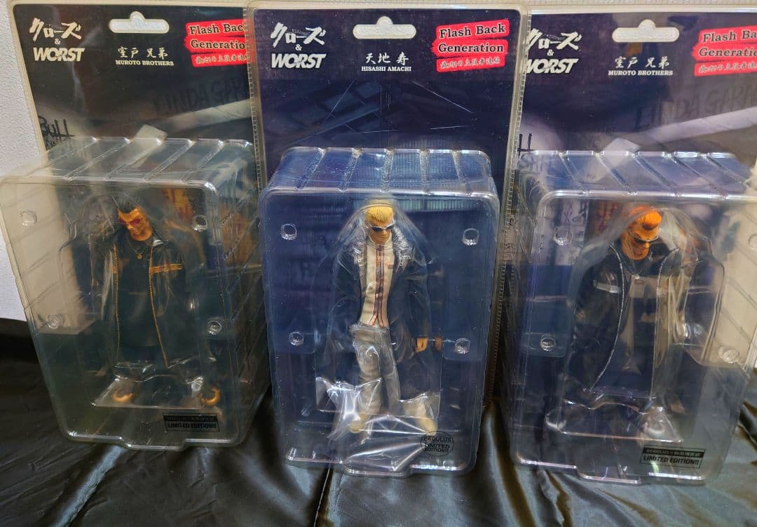 クローズ＆WORST 天地軍団‼️フィギュア ３体セット