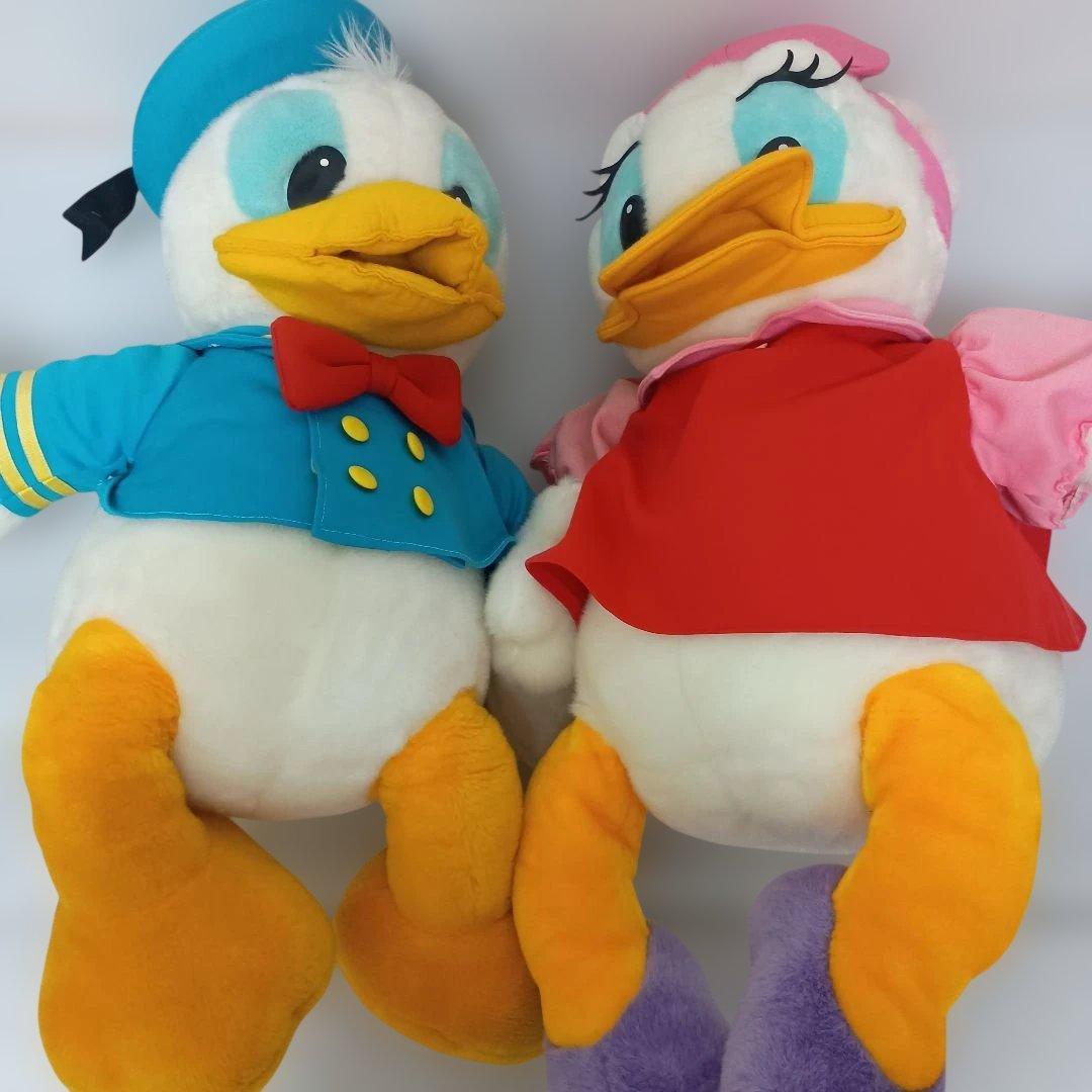 ディズニー　ドナルドダック　デイジービッグぬいぐるみ2体セットディズニーリゾート