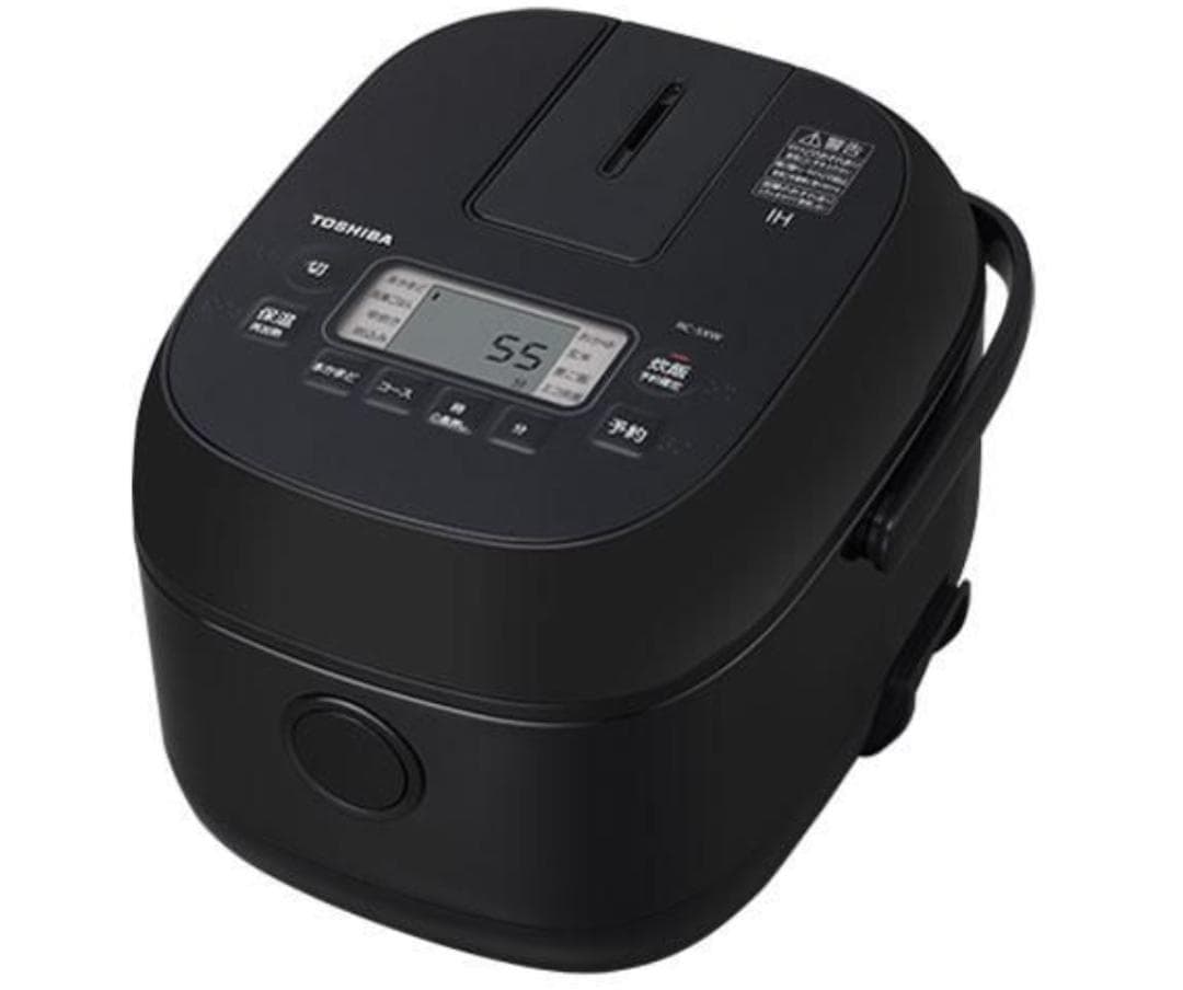 TOSHIBA RC-5XW IH炊飯器 ブラック 3合炊き