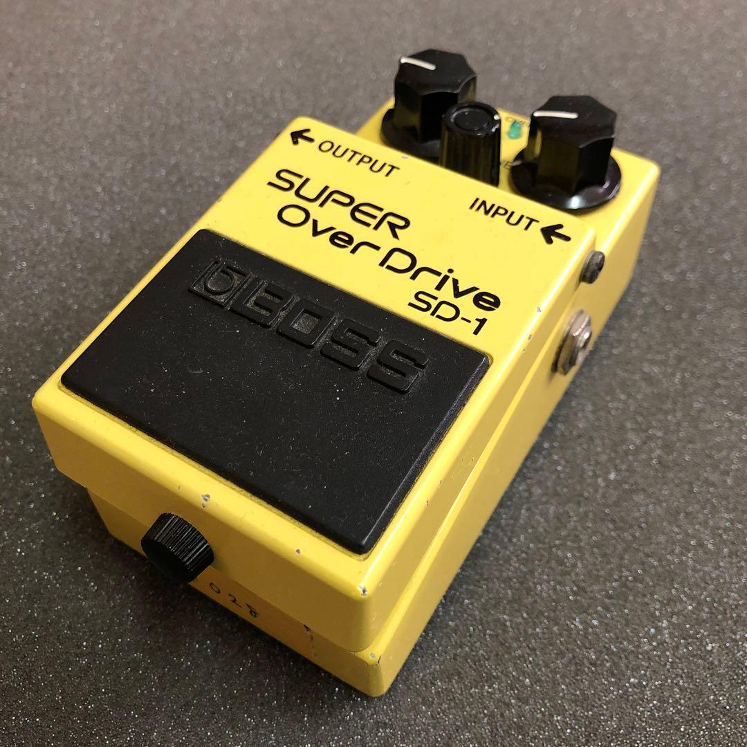 ギター BOSS super overdrive SD1