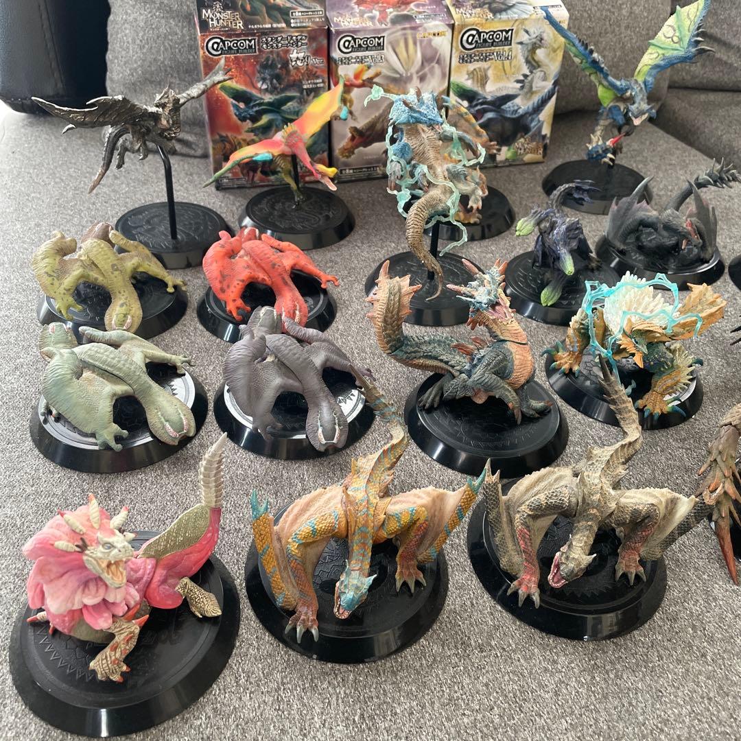 ♦️CAPCOM モンスター ハンターフィギュアスタンダードモデル20体セット