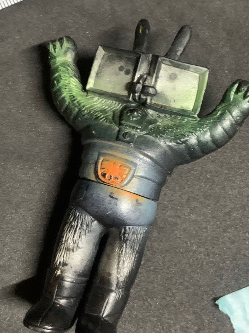 激レア　昭和レトロ　仮面ライダーV3 テレビバエ　ポピー　当時物　ミニミニソフビ