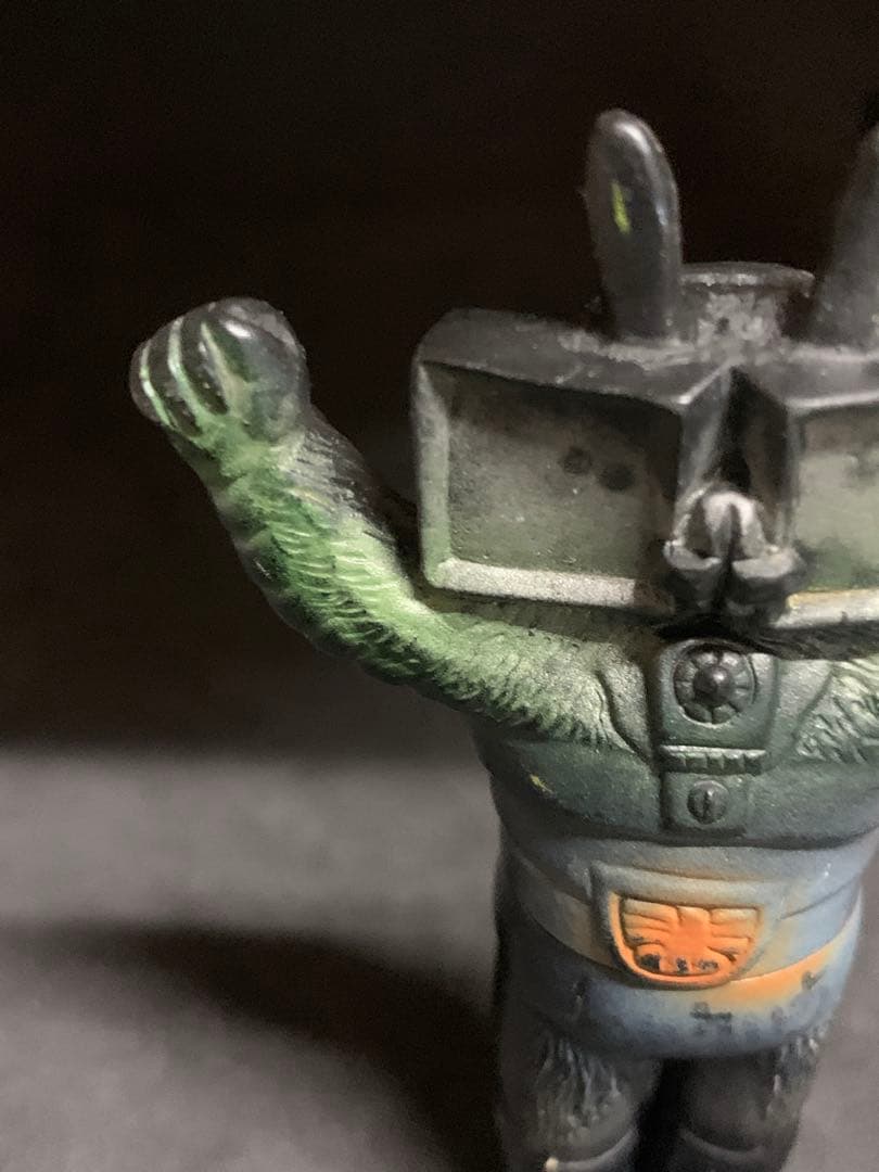 激レア　昭和レトロ　仮面ライダーV3 テレビバエ　ポピー　当時物　ミニミニソフビ