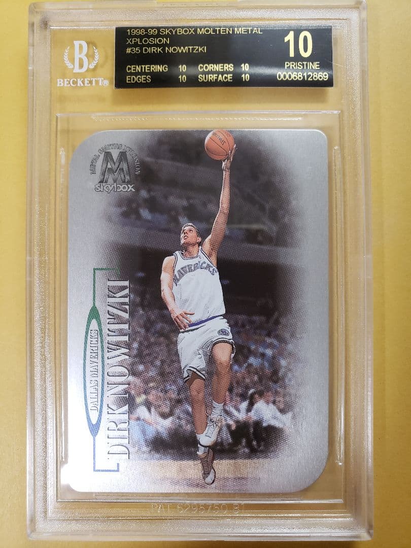 黒ラベル BGS10 ノビツキー ルーキー メタル エクスプロージョン SP