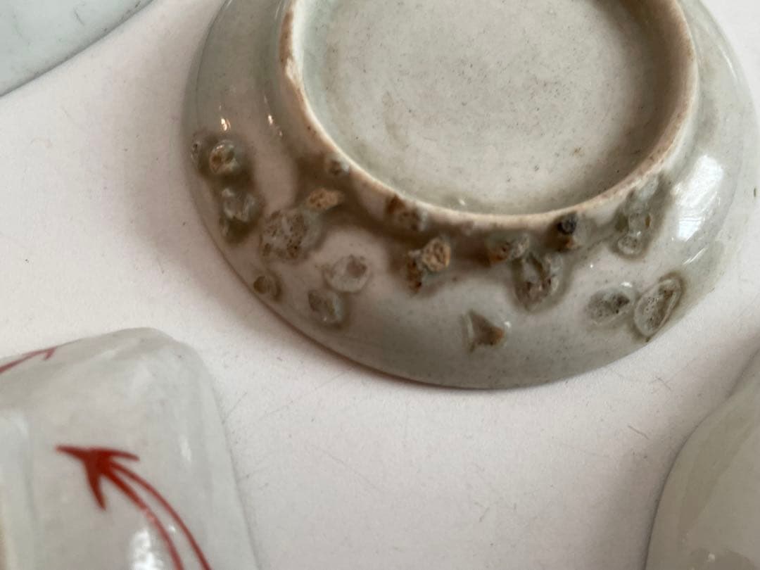 骨董　アンティーク　古伊万里　染付　色絵　豆皿　小皿　いろいろ　アソート