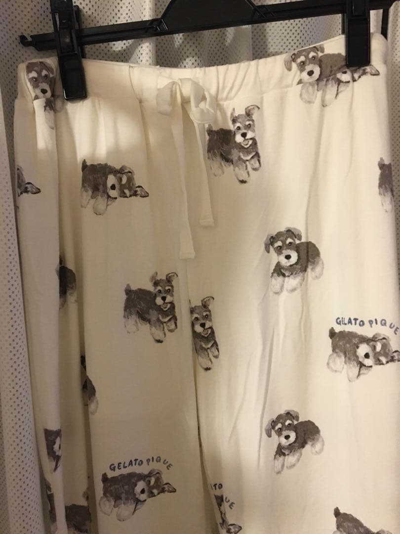 Gelato pique 【ONLINE限定】DOG柄上下セット