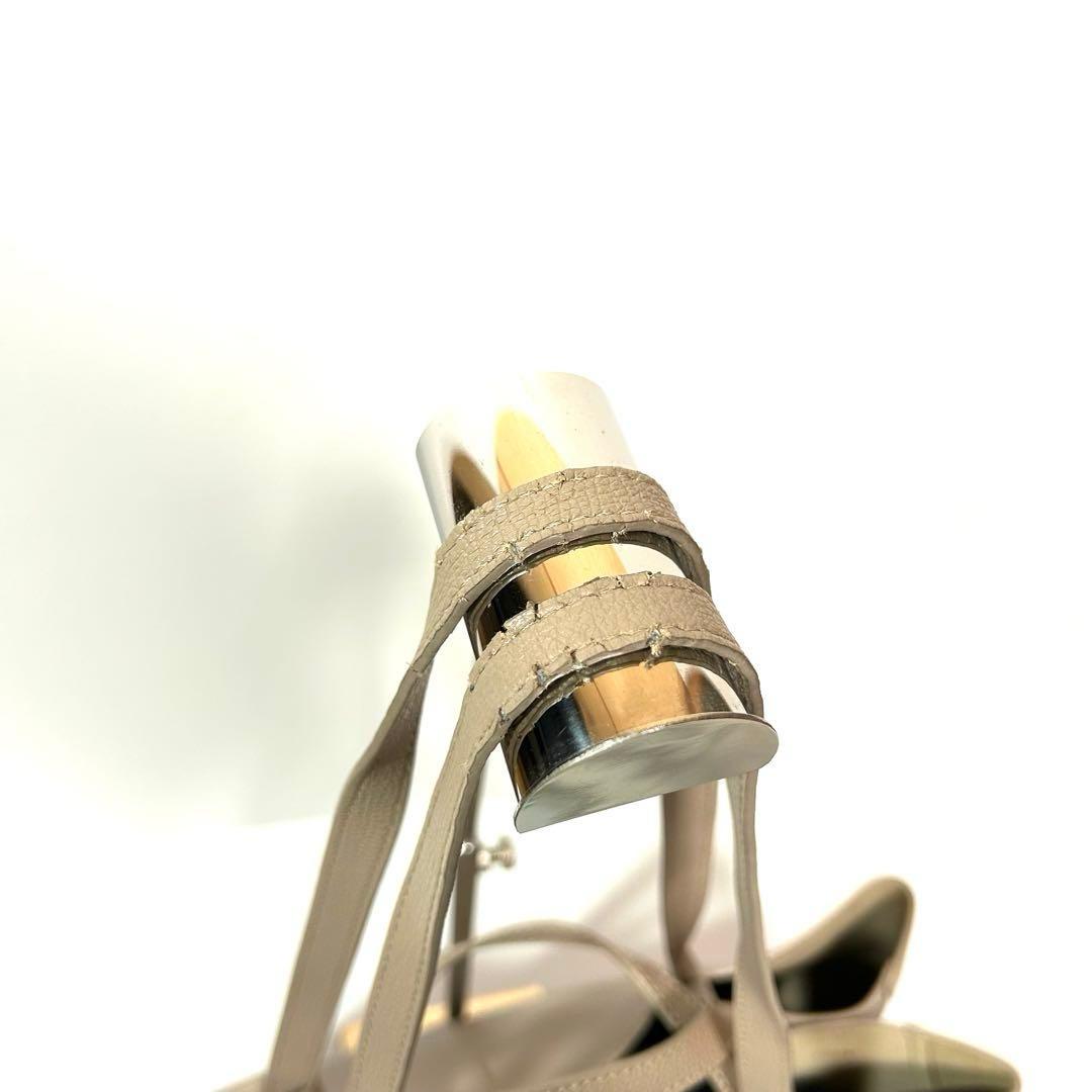 希少✨ポレーヌ サイムミニ ラシーヌ シメ ベージュ トートバッグ 2way