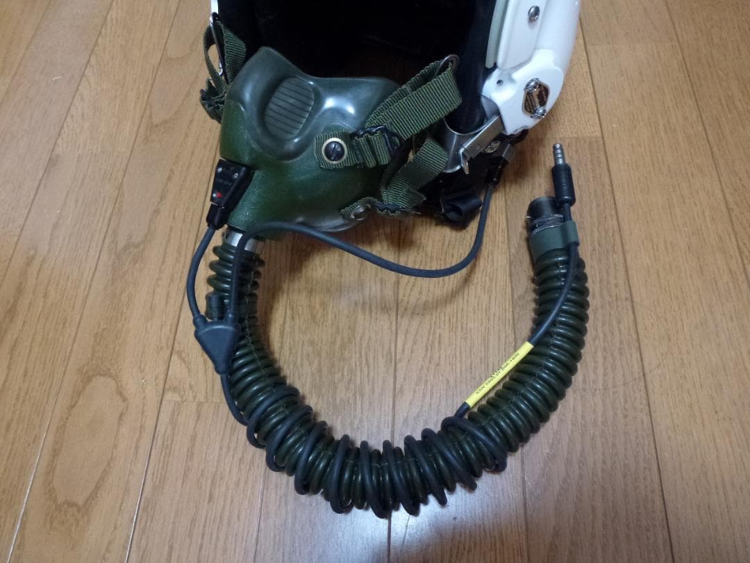 米軍実物 ジェットパイロットHGU航空ヘルメット用酸素マスク　MBU-12/P